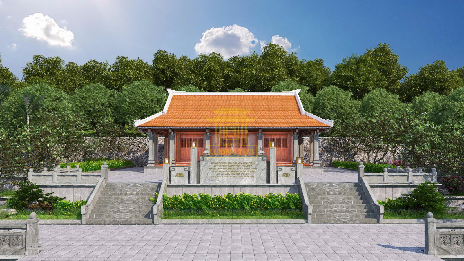 Nhà Tưởng Niệm Bác Hồ - Tỉnh Tuyên Quang