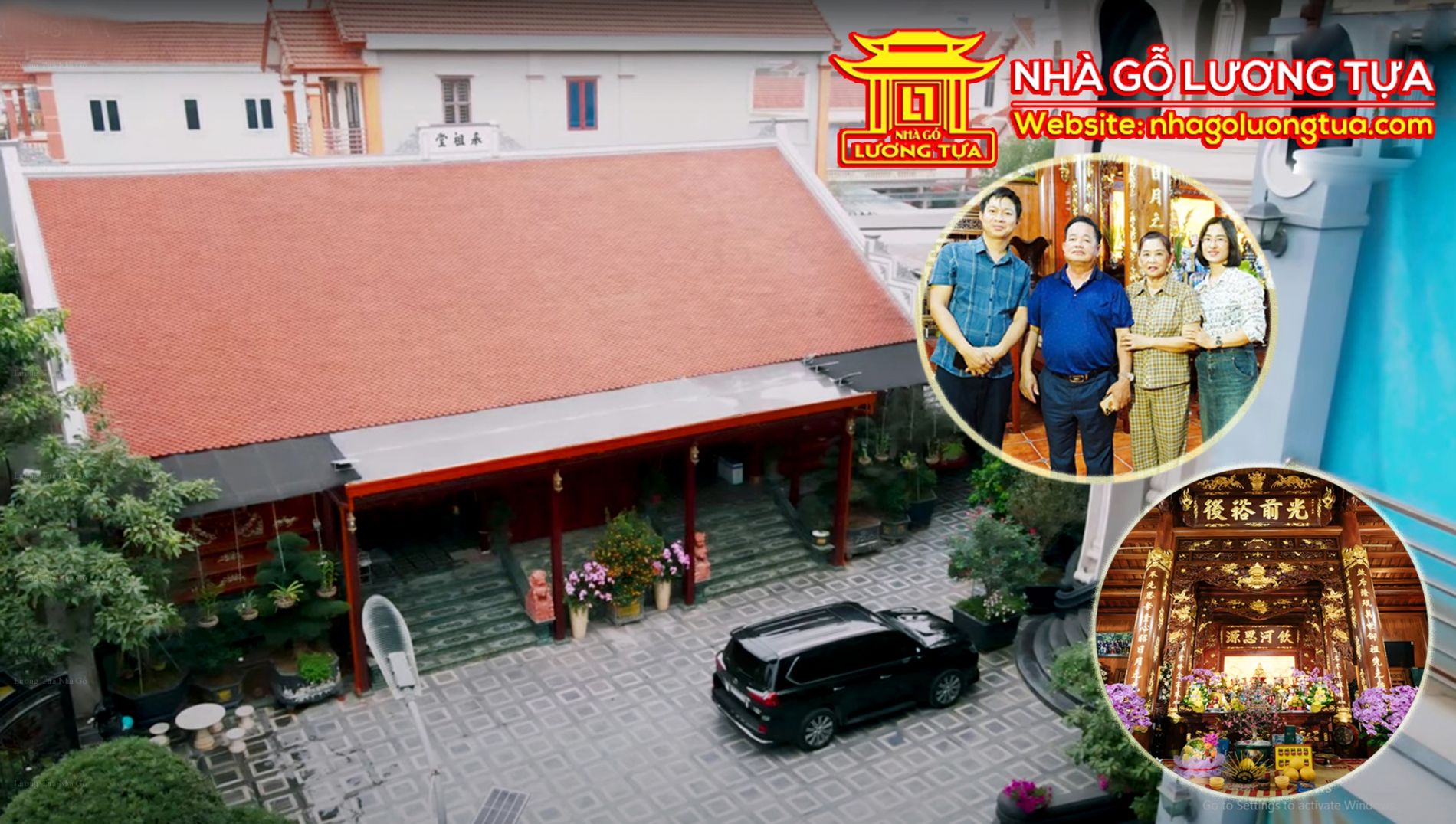 Nhà 5 Gian, Gỗ Gõ Đỏ PaChy- Đan Phượng Hà Nội