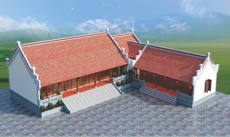 Nhà Gỗ 3 Gian 2 Dãy – Kiến Trúc Truyền Thống Bắc Bộ