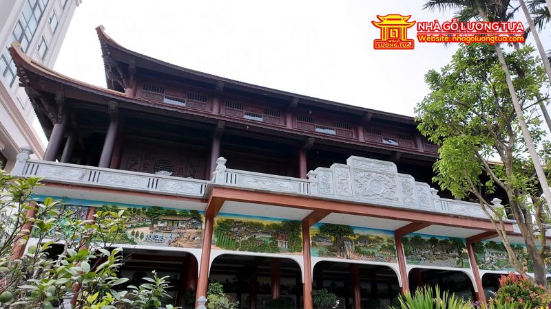 Khám Phá Mẫu Nhà Gỗ 5 Gian Tầng 2 Được Làm Từ Gỗ Lim Cămpuchia – Thi Công Tại Thái Bình