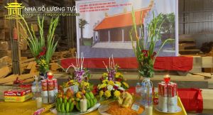 Lễ Phạt Mộc Nhà Gỗ Lương Tựa – Bước Khởi Đầu Linh Thiêng Cho Một Công Trình Cổ Truyền